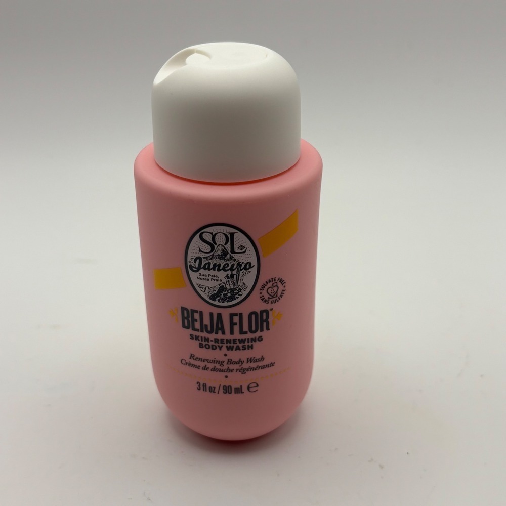 Sol de Janeiro Beija Flor Body‎ Wash Skin-Renewing Travel Size 3 fl oz